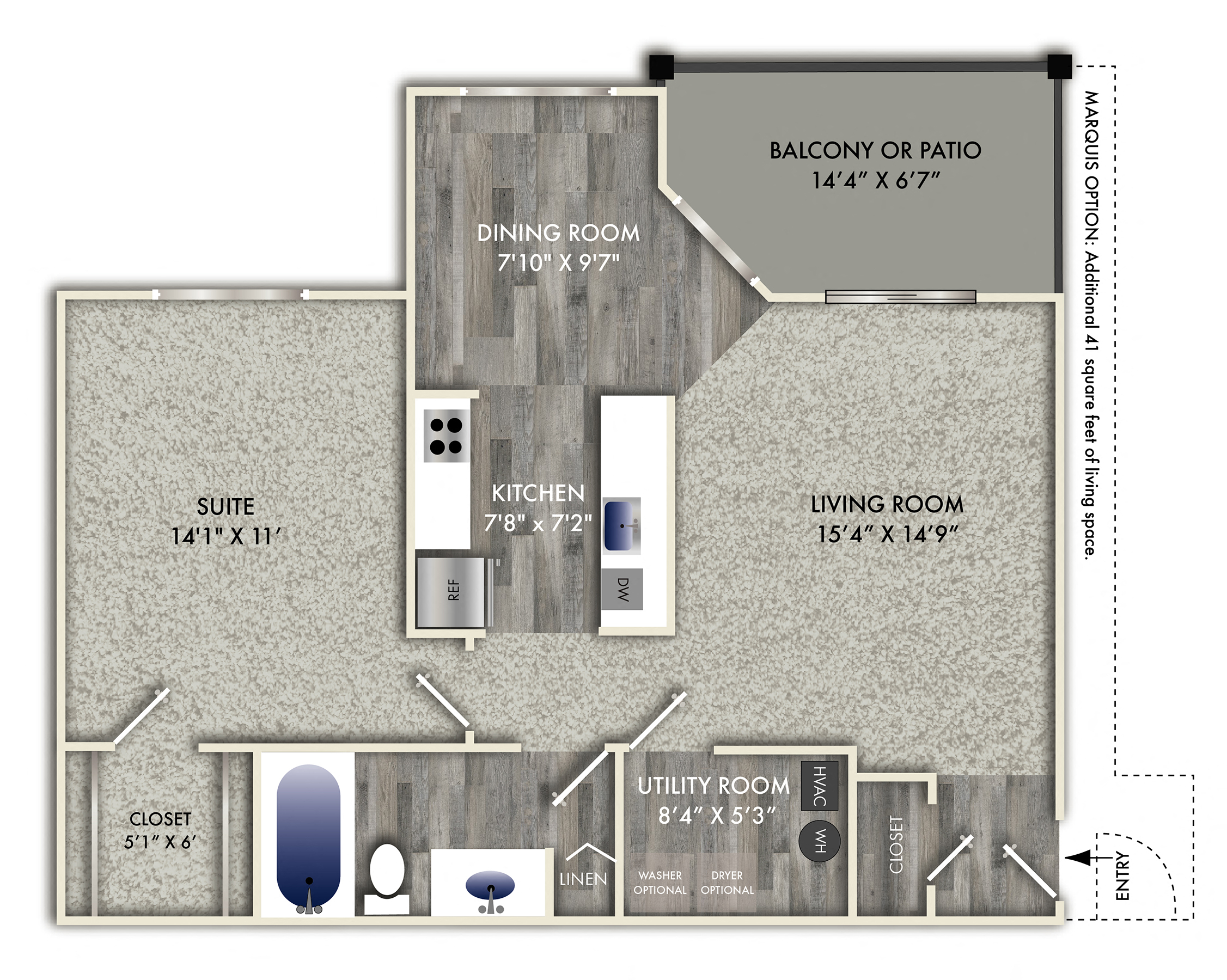 8800 Bradwell Place 1-3 Beds Apartment for Rent - Photo Gallery 29